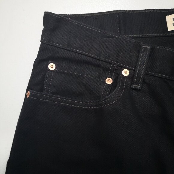 Levi's 550 Men's Size 34/30 Black Zipper & Button Closure Relaxed Fit Jeans - Picture 8 of 14